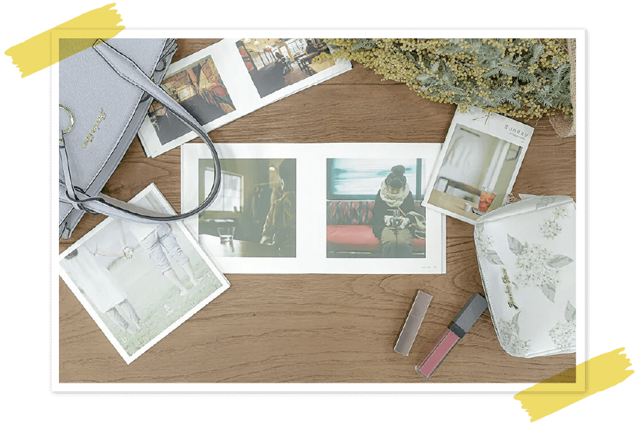 使い捨てカメラの空気感をそのまま一冊に。彼氏・彼女へのプレゼントにぴったりなフォトブック・アルバム